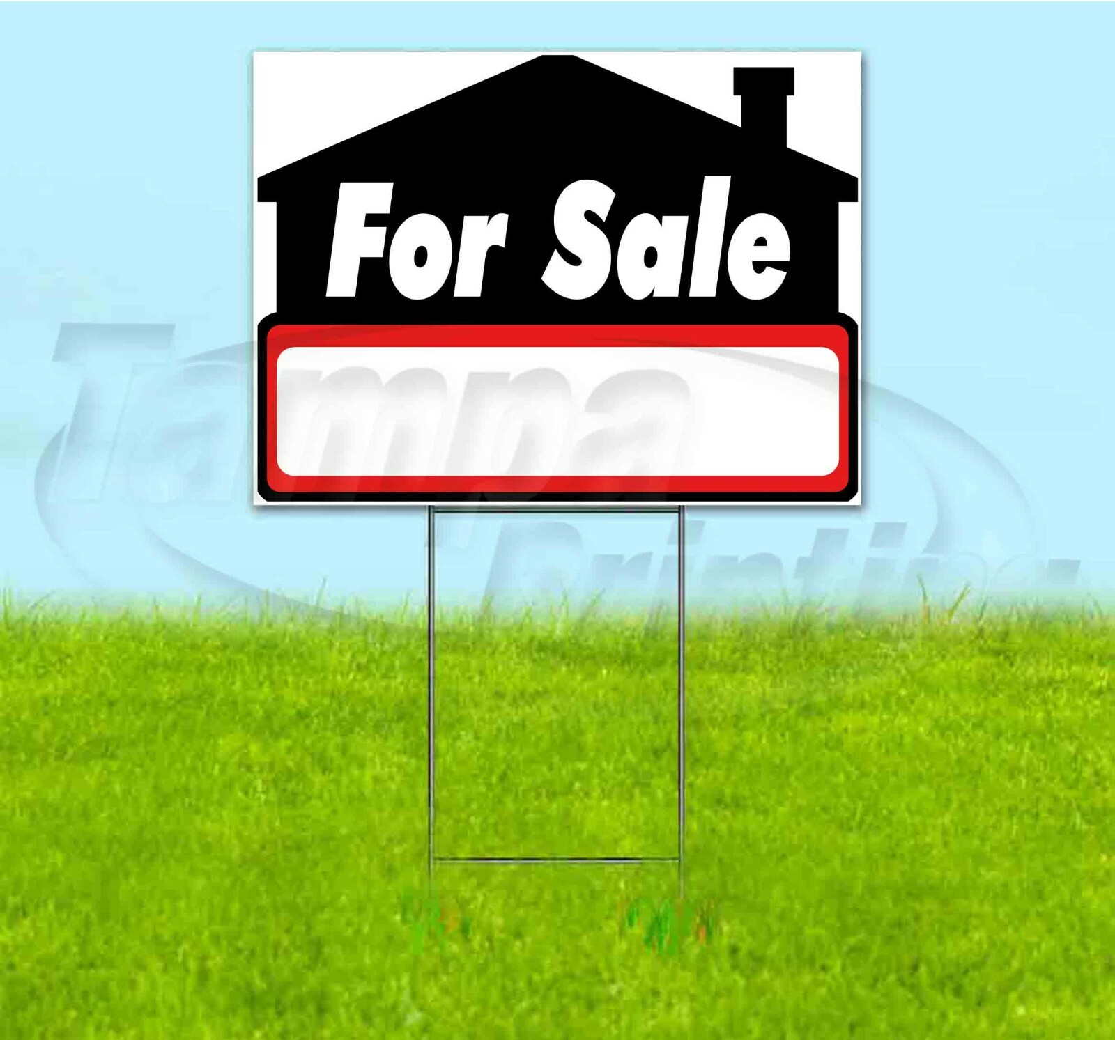 FOR SALE 18×24 Yard Sign WITH STAKE Corrugated Bandit USA BUSINESS REALTY DEALS