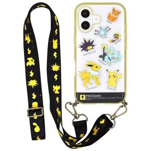 Gourmandise Pokémon IIIIfit Loop iPhone 16 Case Electric Type (POKE-965D)