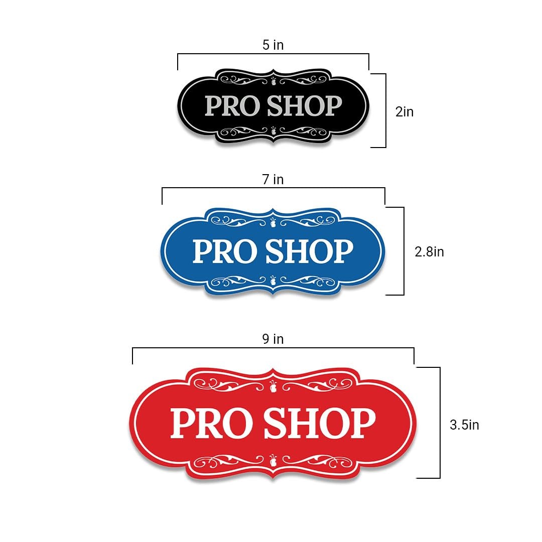 Signs ByLITA Designer Pro Shop Wall or Door Sign