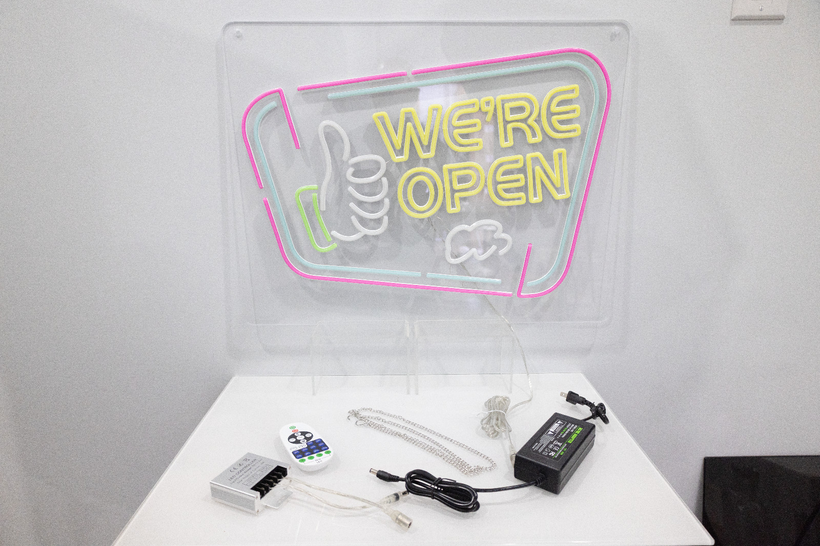 24″X18″ LED Open Sign – Super Bright Illuminated Signage High Visibility