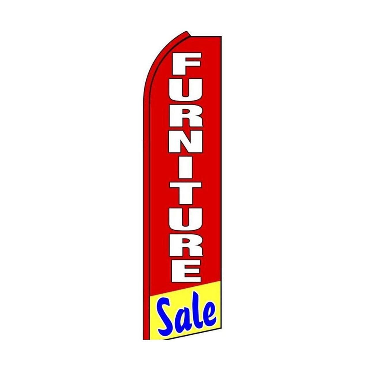 Furniture Sale Swooper Flutter Feather Flag | 3ft W x 11.5ft Tall
