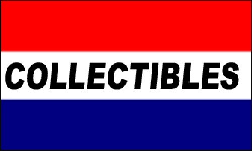 COLLECTIBLES Flag 3×5 ft Sports Coins Stamps Antiques Store Shop Mall Banner
