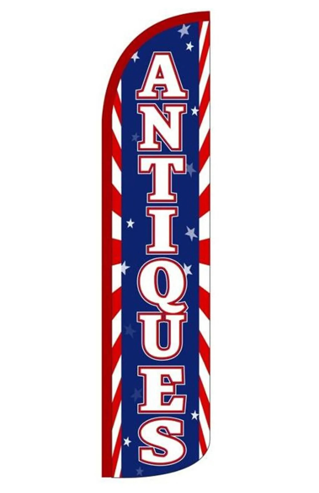 ANTIQUES Windless Swooper Flag 3×11.5 ft Feather Banner Sign (Flag Only) bz