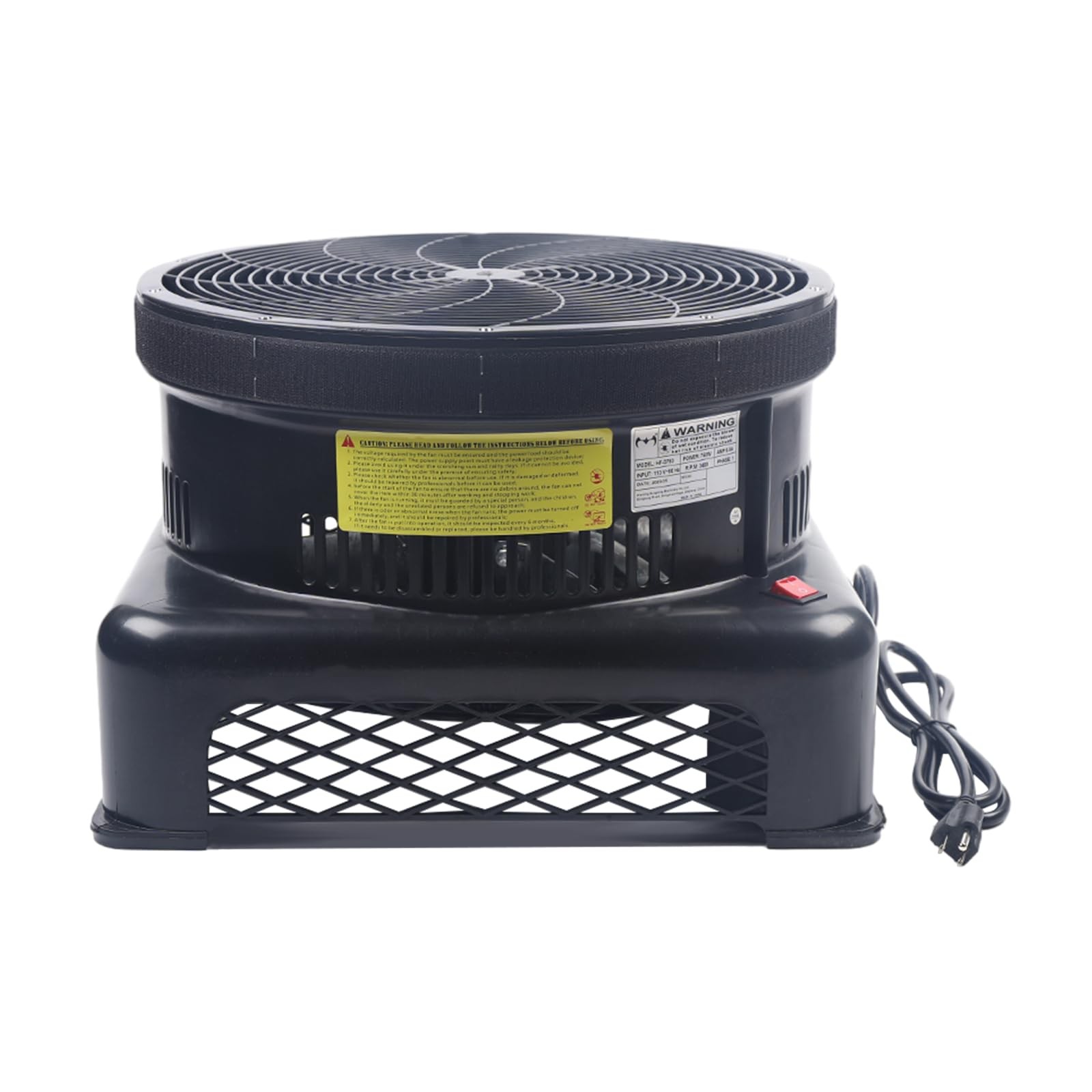 Air Blower Fan For Inflatable Wind Dancer Dancing Tube Man Puppet Fly Guy 550W