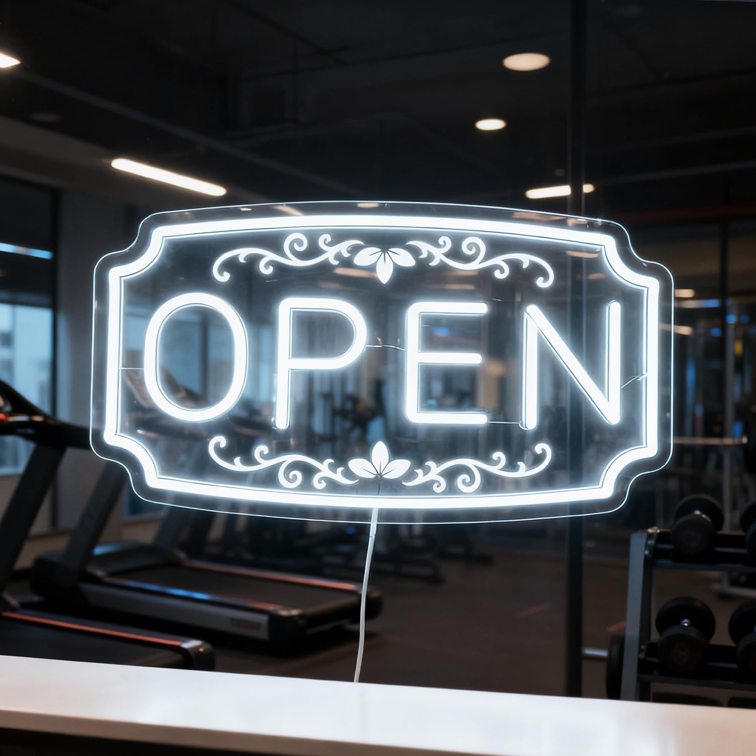 LED Neon Open Signs for Business Window Wall Door, Light Up Open Lights Sign …
