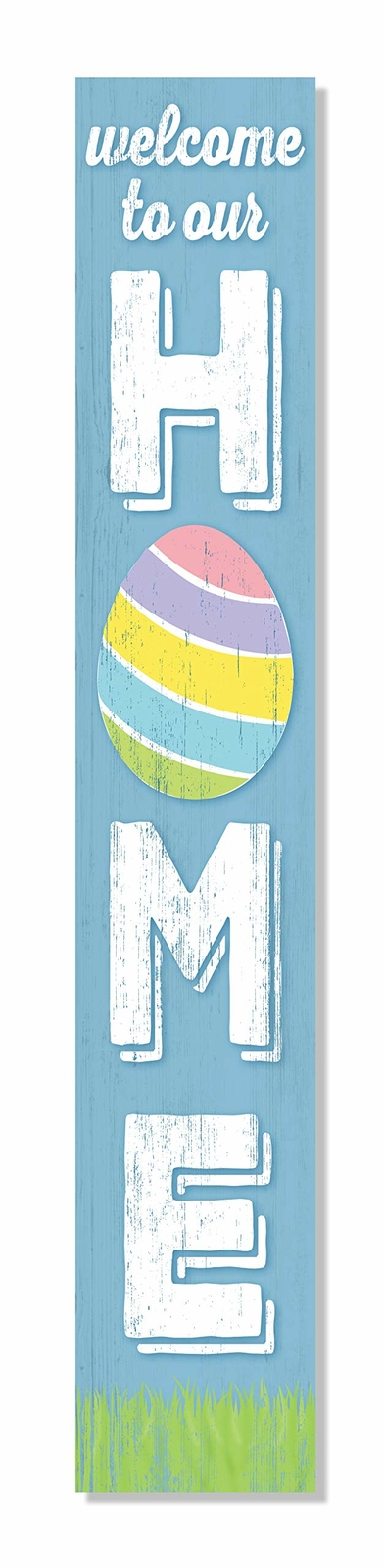 My Word! Welcome to Our Home Easter Egg Porch Boards