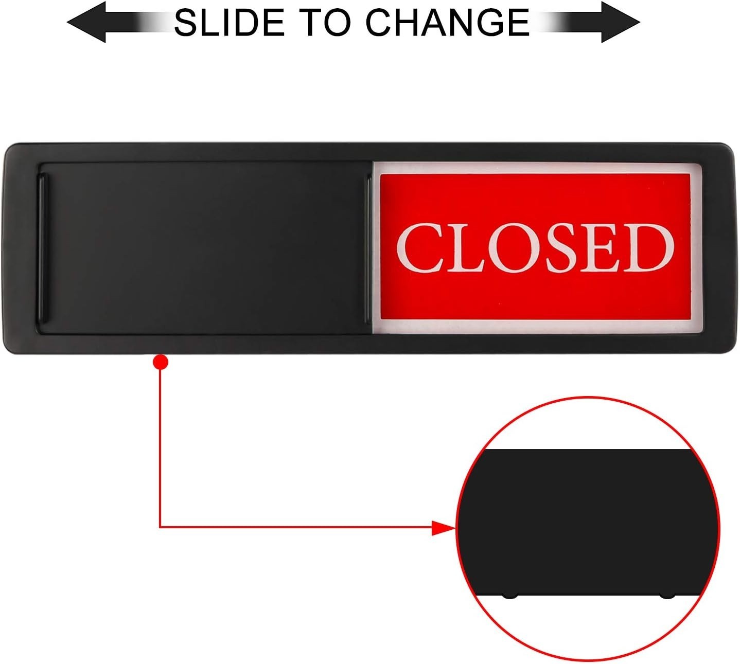 Open Sign For Business, Open Closed Slide Door Sign for Office Store Private …