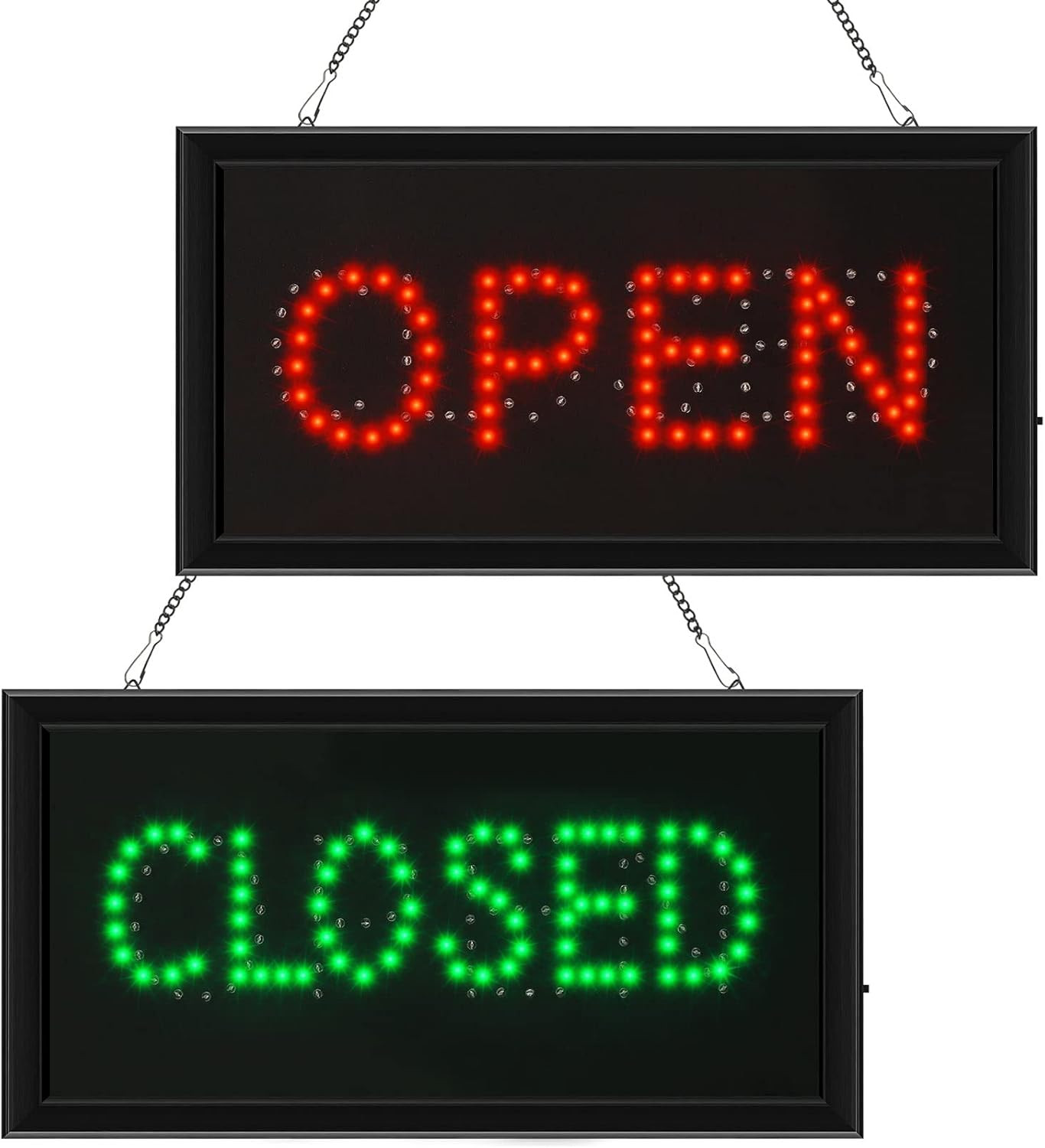 Open Closed Signs for Business LED Open Closed Sign Light Open and Closed Sign D
