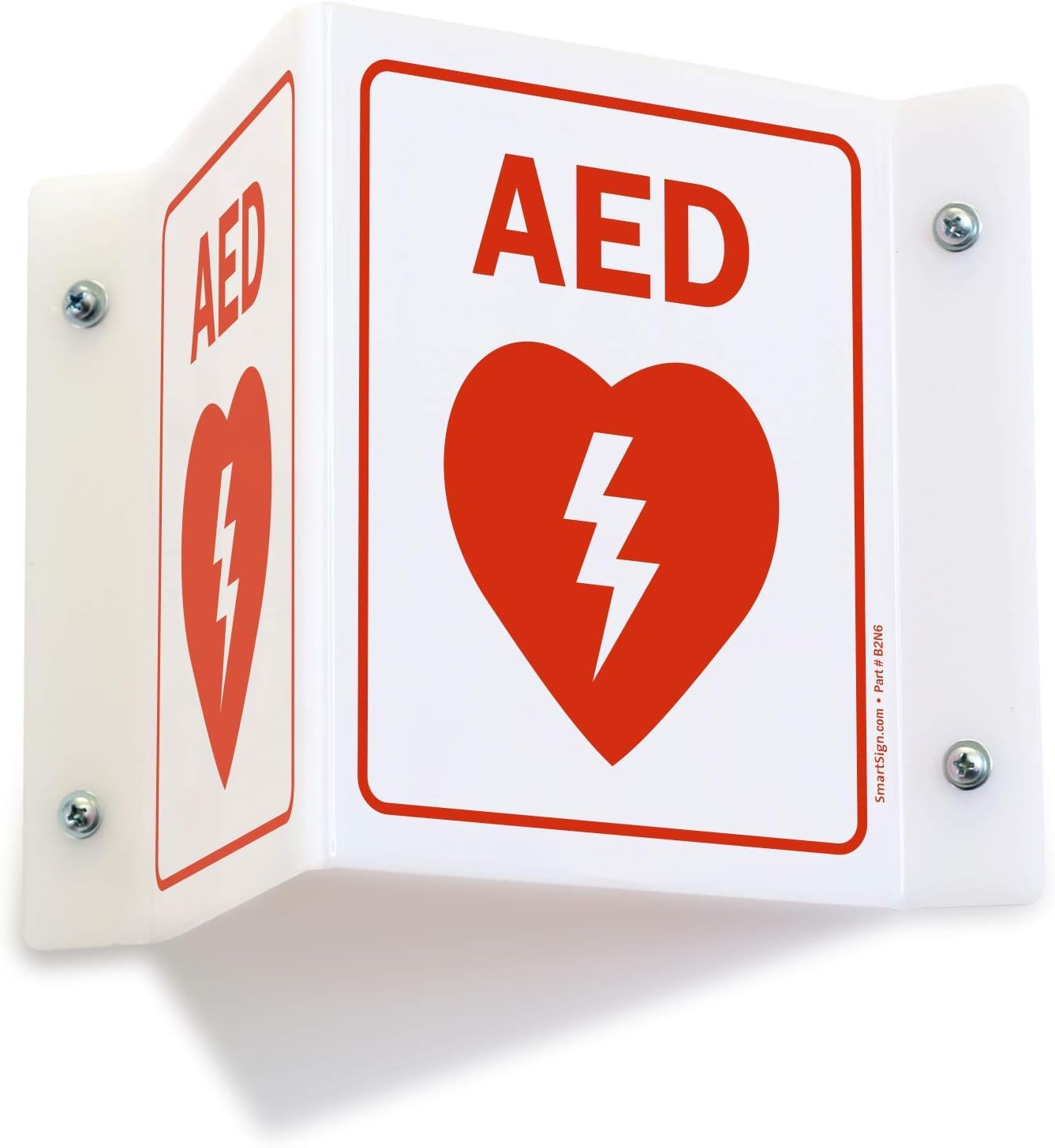 “AED” Projecting Sign | 5″ x 6″ Acrylic