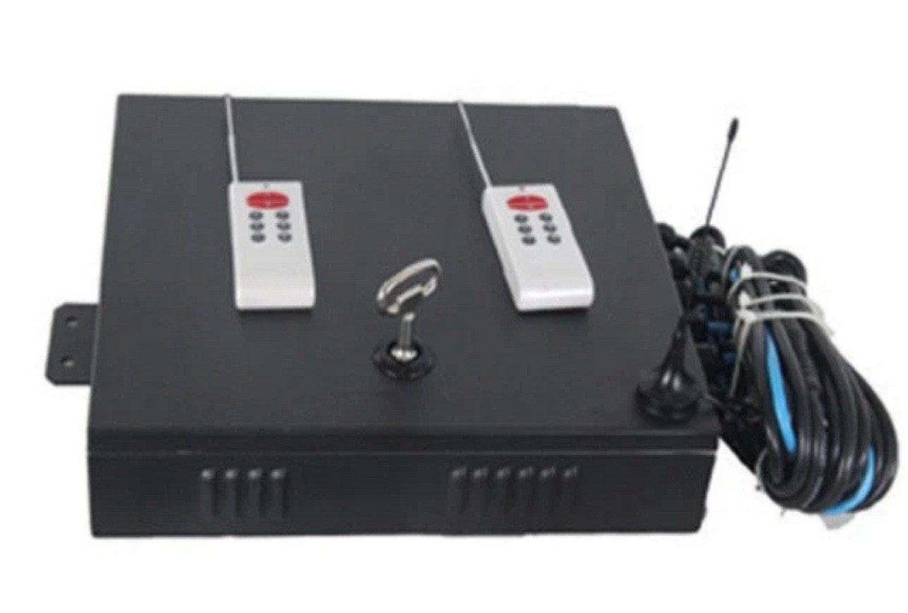 4 PIECES 10” LED GAS STATION Electronic Fuel PRICE SIGNS and remote system