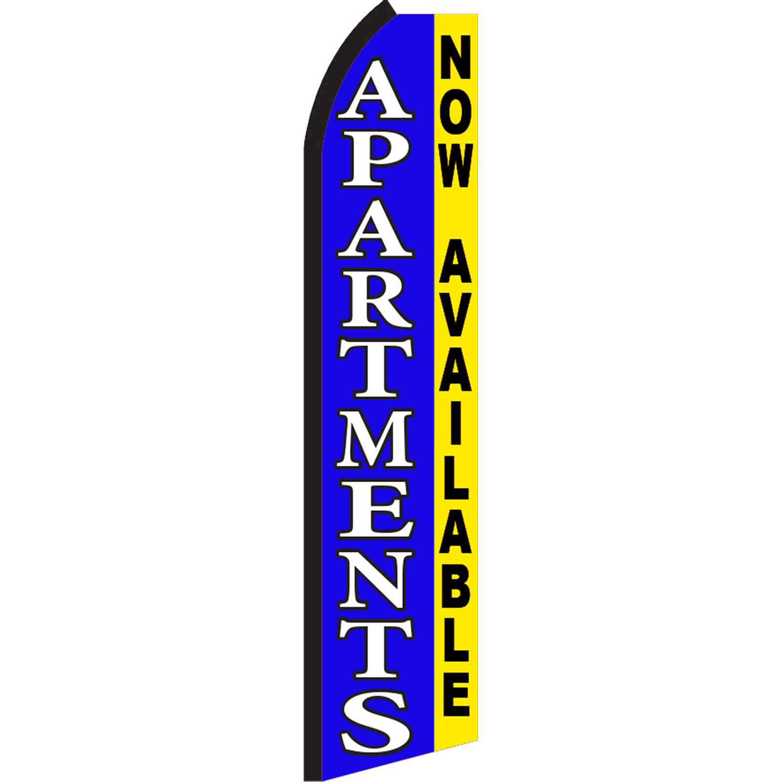 Apartments Now 2 1/2 ft X 11 1/2 ft Polyester Swooper Flag