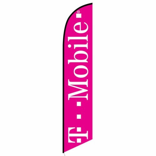 T MOBILE SWOOPER FLAGS BANNER FREE SHIPPING-FLAG ONLY