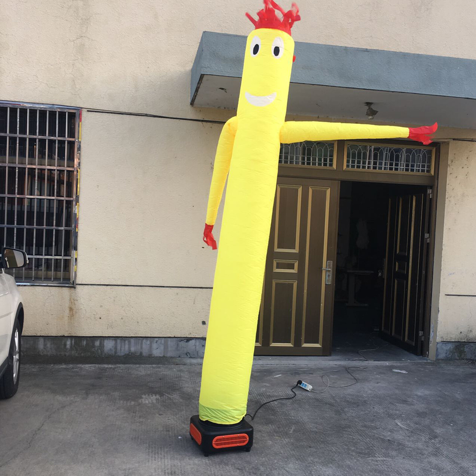 3m/10ft Advertising Inflatable Tube Men Blow Up Giant Waving Arm Fly Human Model