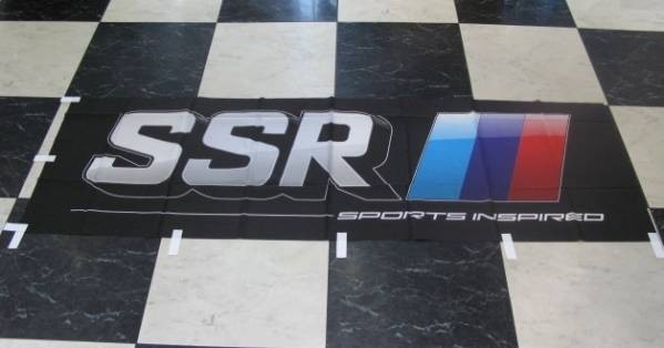 SSR Wheels Japan JDM Nobori Banner Flag Garage Sign
