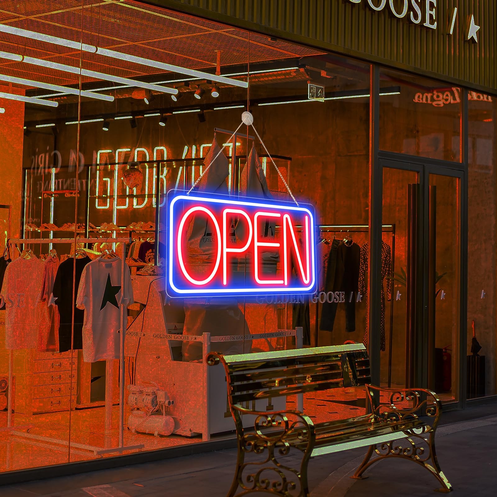 16.5″ X 9″ Led Neon Open Signs for Business Ultra Bright Plug In Electric Lig…