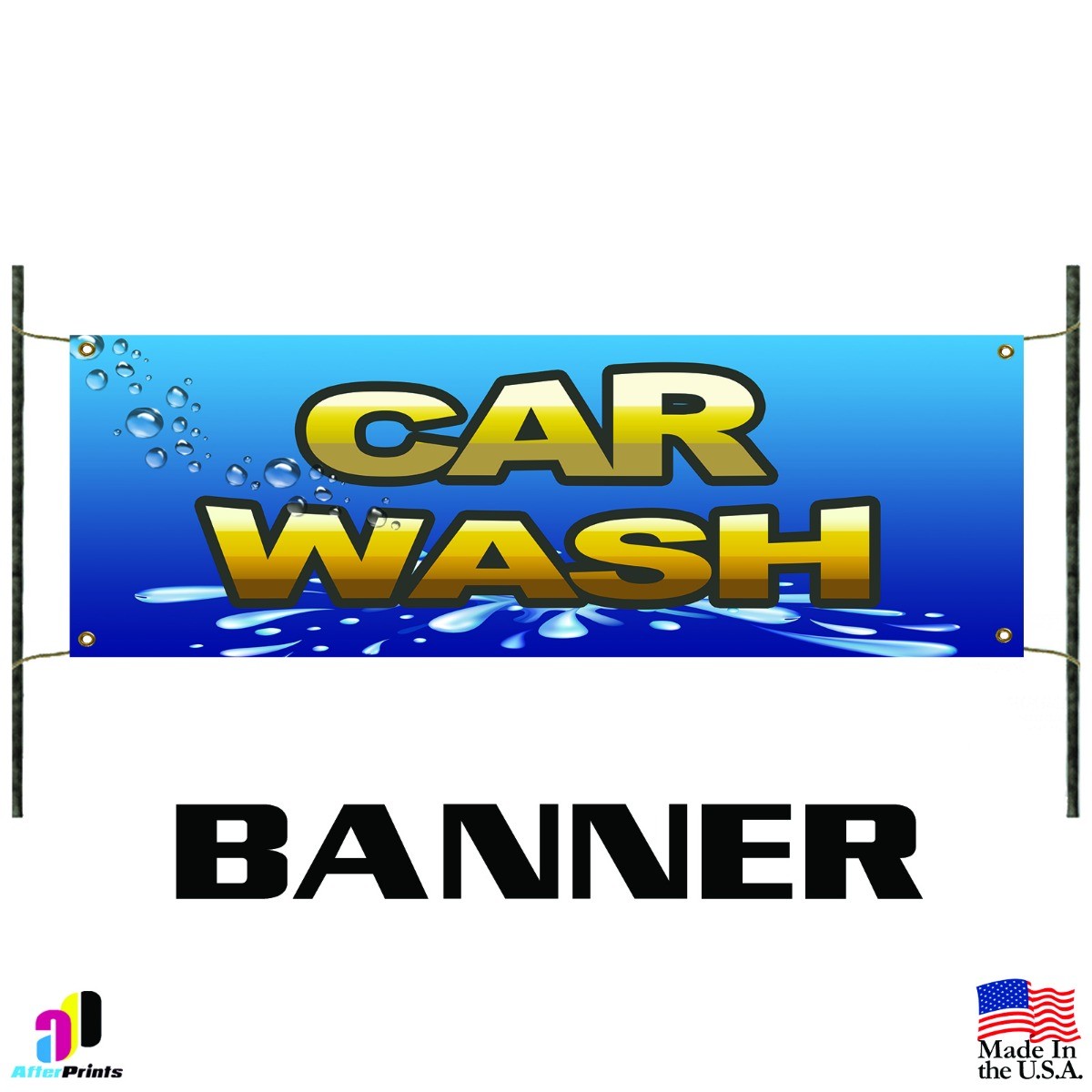 Car Wash Business Banner Business Sign Indoor Outdoor Wax Detail Automobile