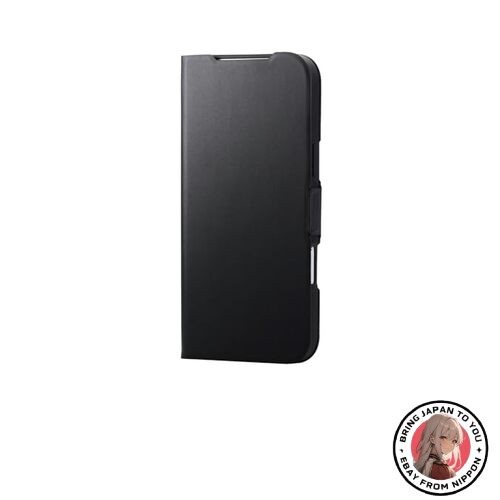 New ELECOM iPhone 17 Pro Max Case Cover Notebook Type Thin Lightweight Soft
