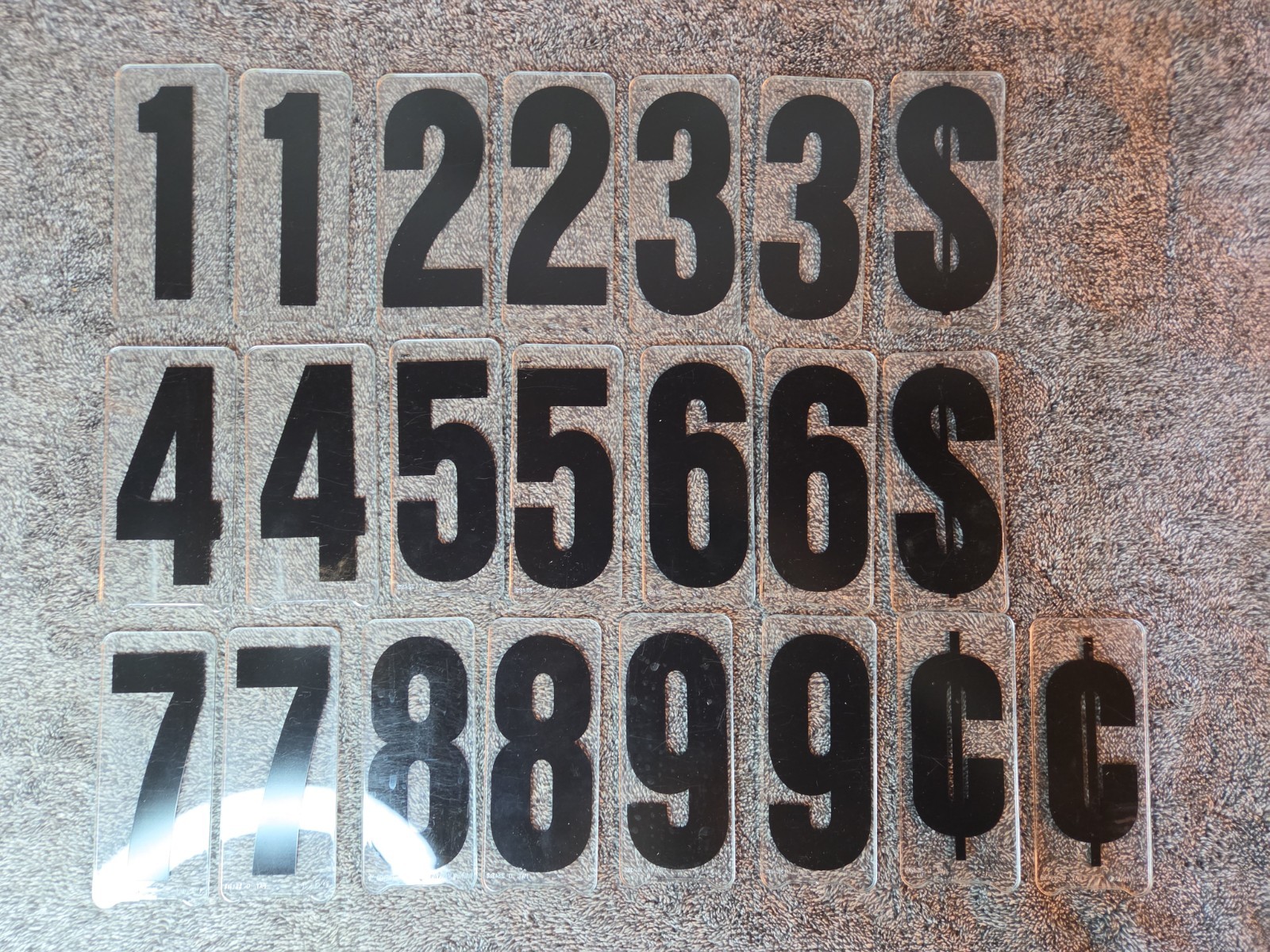 Lot Of Gemini 5” Plastic Changeable Marquee Sign Letters & Numbers 195 ct.