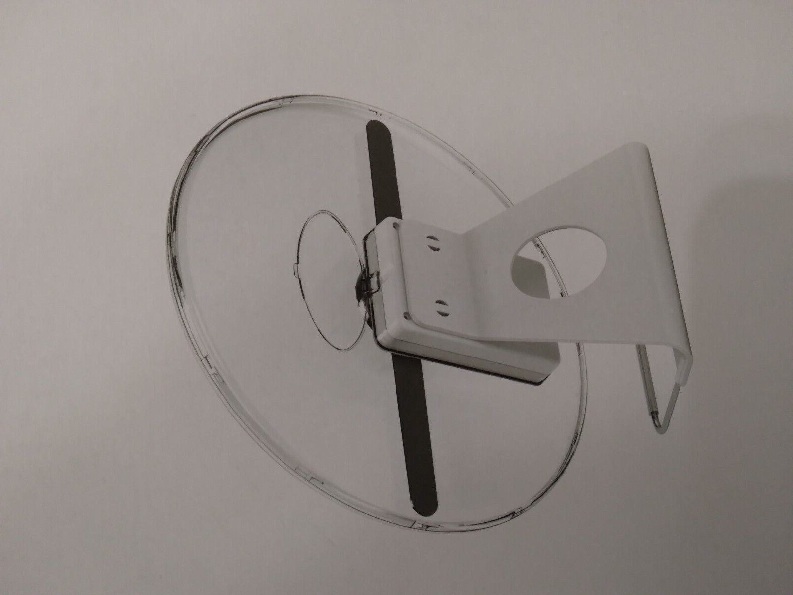 ROMIX 30cm Diameter 3D White Holographic Fan 256 LEDs Advertising/Display
