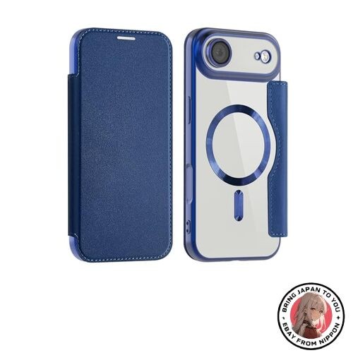 New Casesmo iPhone 17 Air Case 6.6-inch Clear Back Cute Folio Case with MagSafe