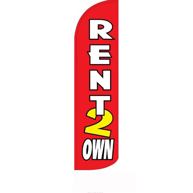 Rent 2 Own Windless Swooper Flag