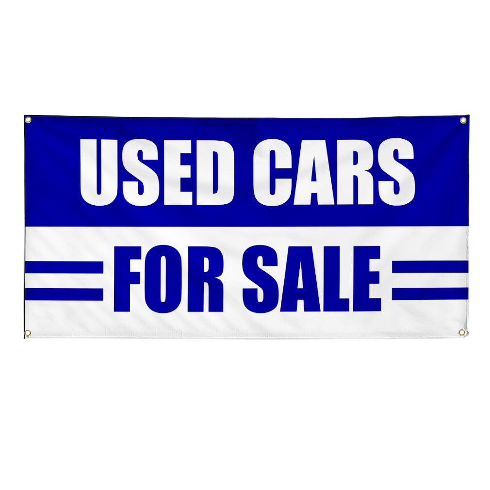 Vinyl Banner Multiple Sizes Used Cars for Sale Auto Body Shop Business Outdoor