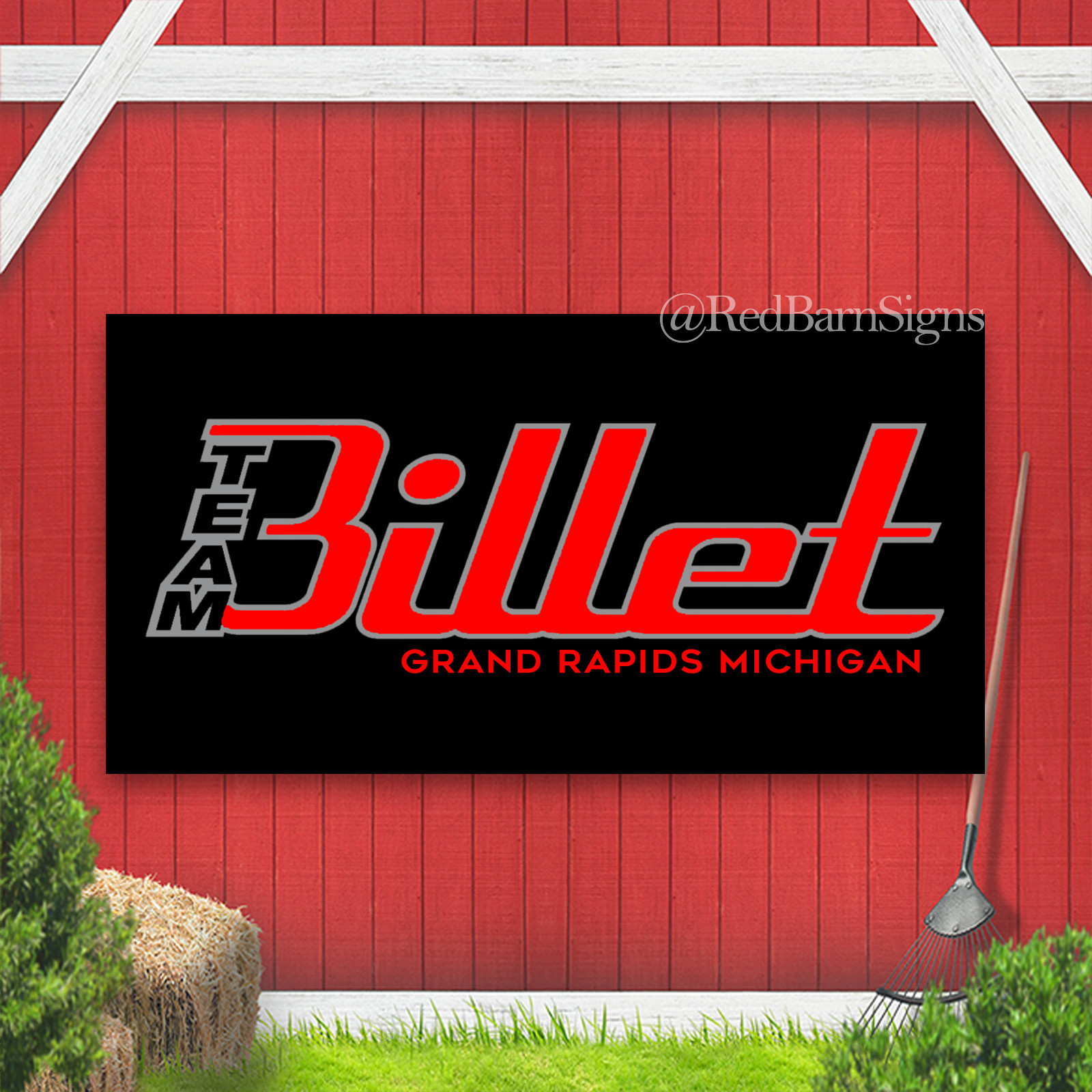 Team Billet Indoor Outdoor Banner