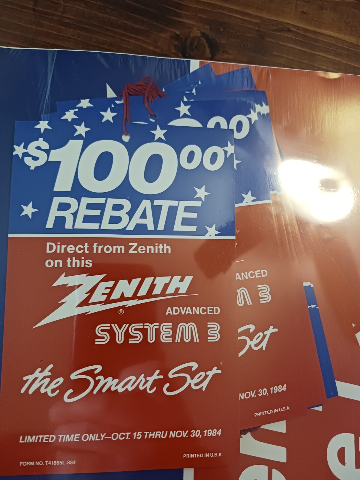 Zenith Nos Sale Advertising Banner Sealed