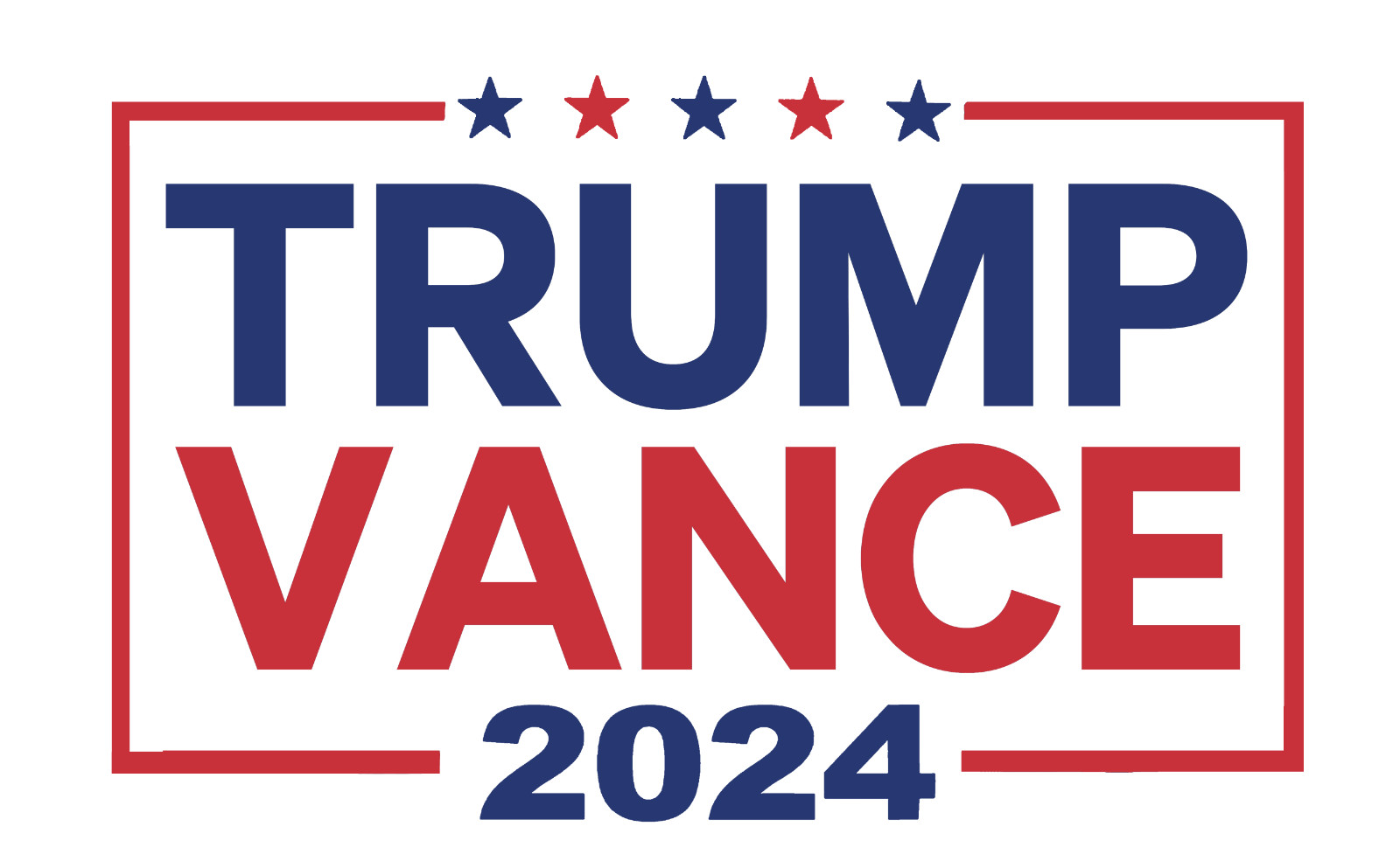 2×3 Feet Trump 2024 President Vinyl Banner Take America Back MAGA Republican