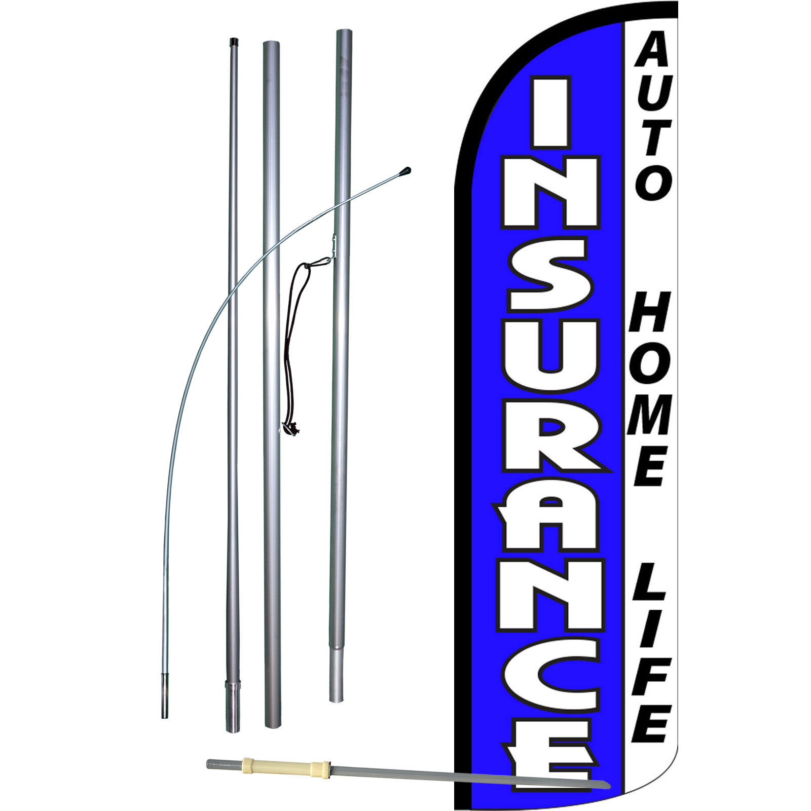 Insurance Swooper Flag Kit