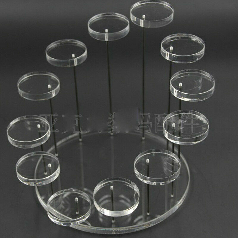 Acrylic Display Stand Model Jewelry Organizer Holder Shelf Show Rack Removable