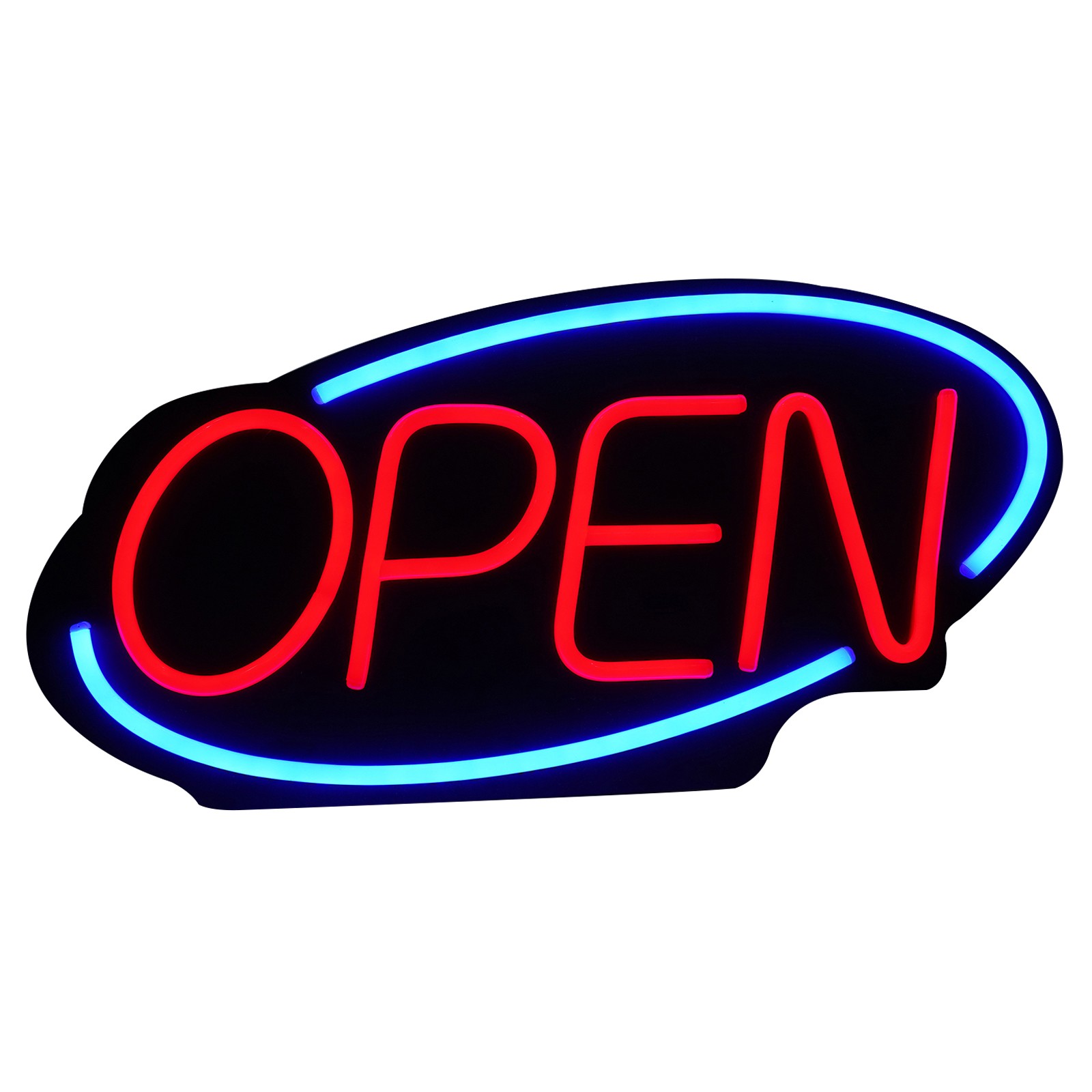 Large LED Open Sign Neon Light Bright Outside Wall Decor for Restaurant Bar Pub