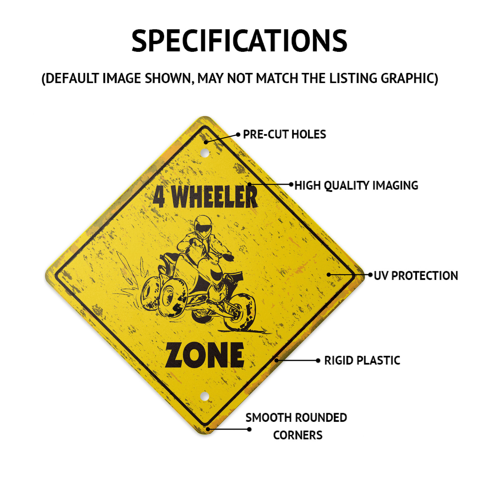 Fairy Vintage Crossing Sign Xing Plastic Rustic fairies magic magical fantasy ti