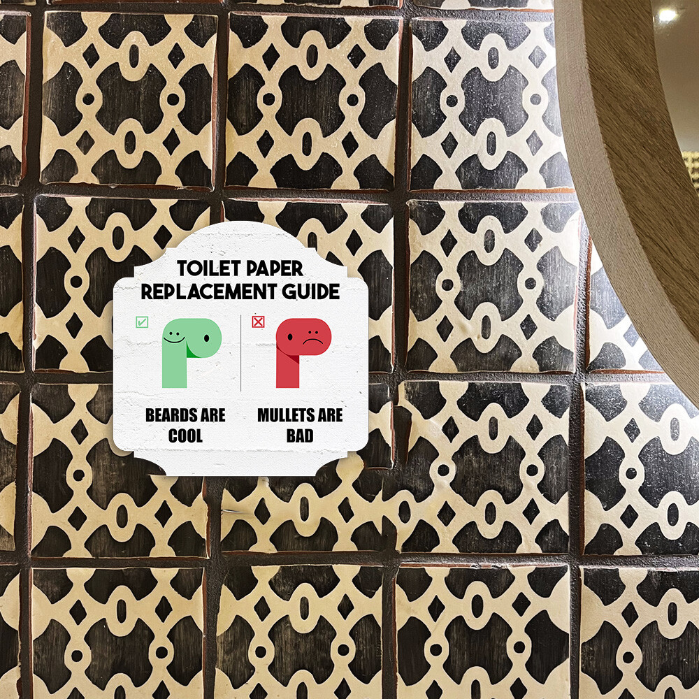 Heritage Plus Toilet Paper Replacement Guide Beards Are Cool Mullets Are Bad