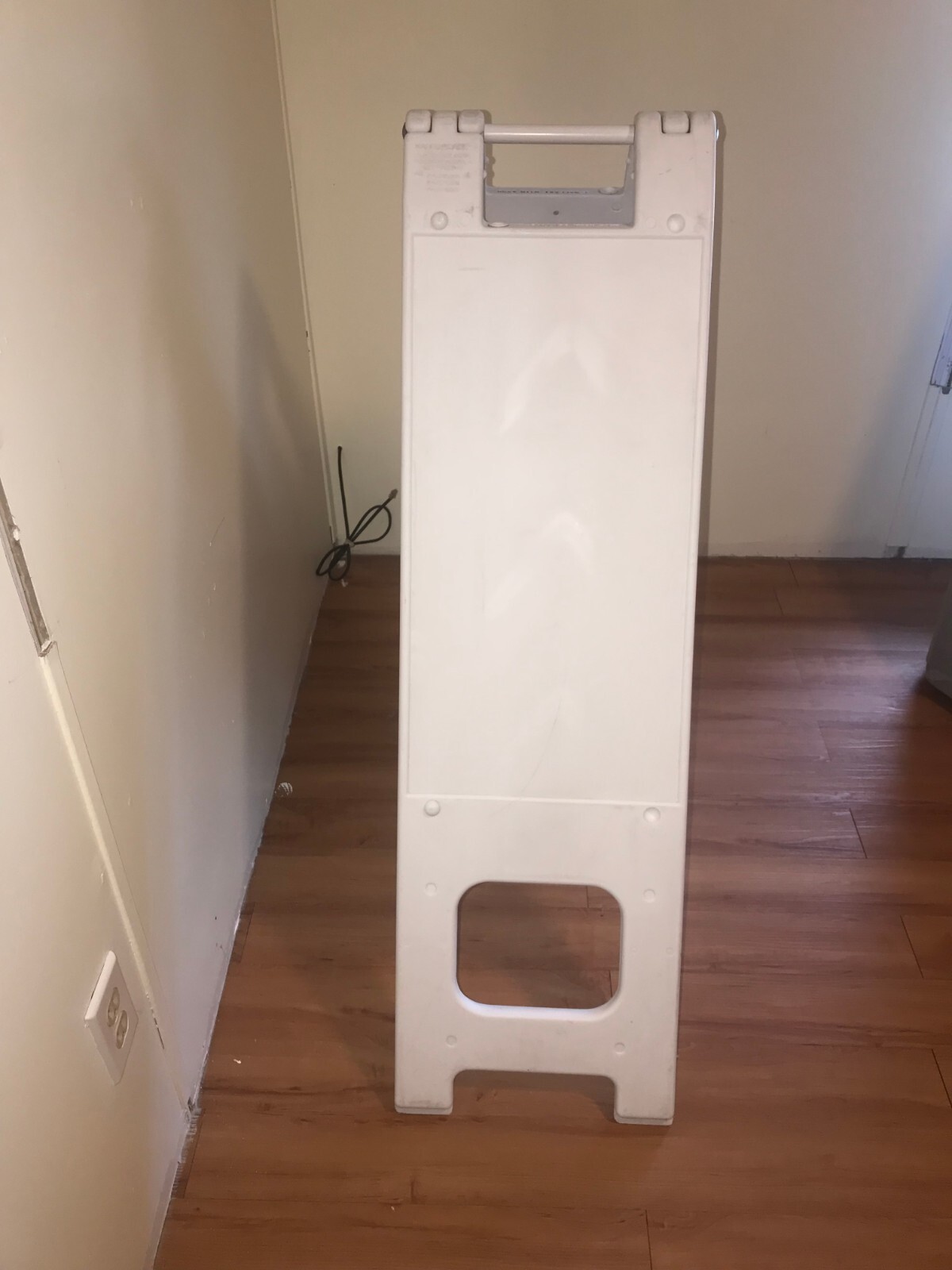Narrowcade Folding Sandwich Board Sign Stand Heavy Duty Plastic