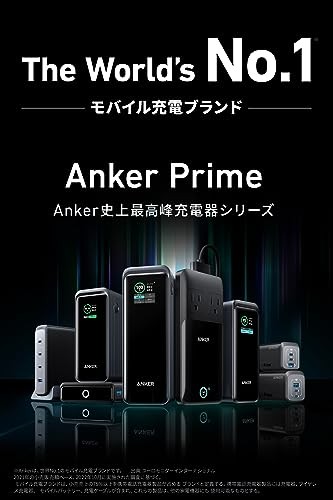 Anker Prime Charging Station 6-in-1 140W [Uses proprietary Anker GaNPrime