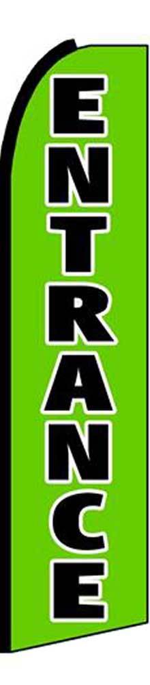 Entrance Flag Flutter Feather Banner Swooper Extra Wide