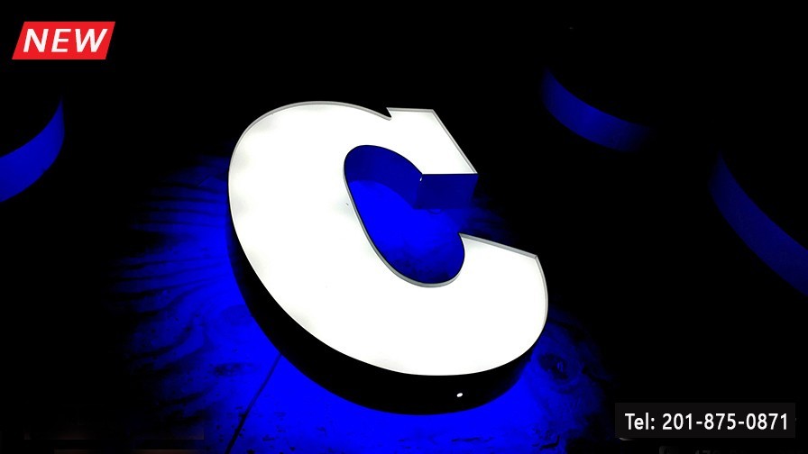 Custom Channel Letters Led Front-Lit and Back-Lit 24 Inches – Read Description
