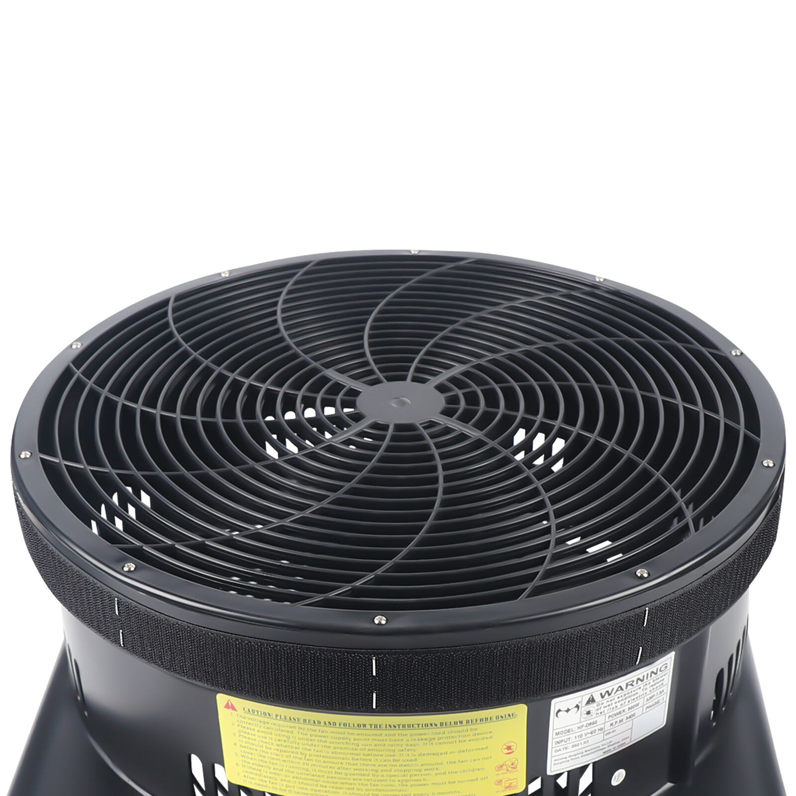HDF-950 950W Air Blower Fan 17.7in For Inflatable Tube Man Wind Dancer 110V