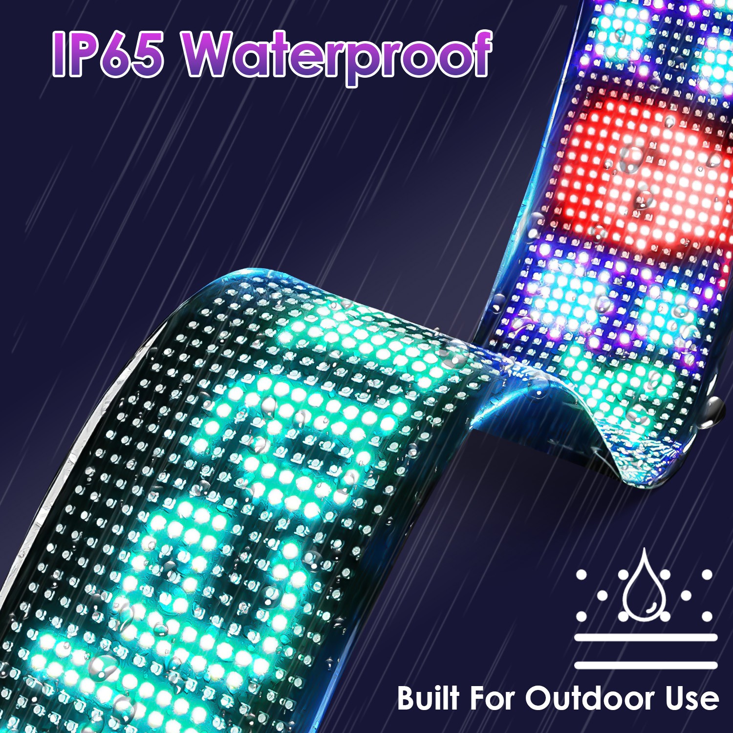 2pcs LED Sign Flashing Light USB Powered Business Signs Business Store Open Lamp