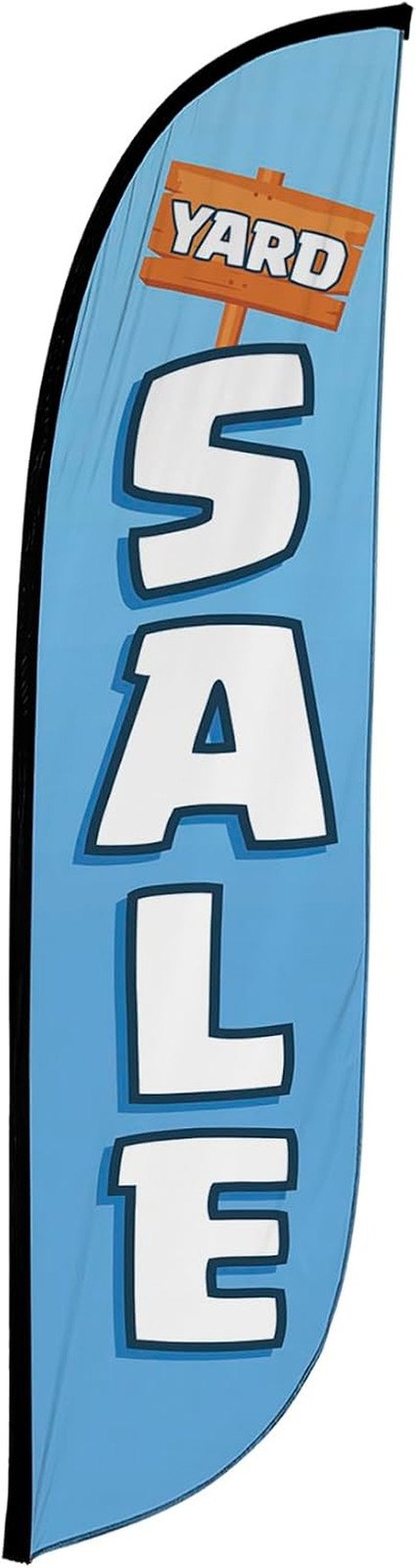 Feather Flag 12 ft Swooper Banner Furniture Sale Sign for Outdoor Business