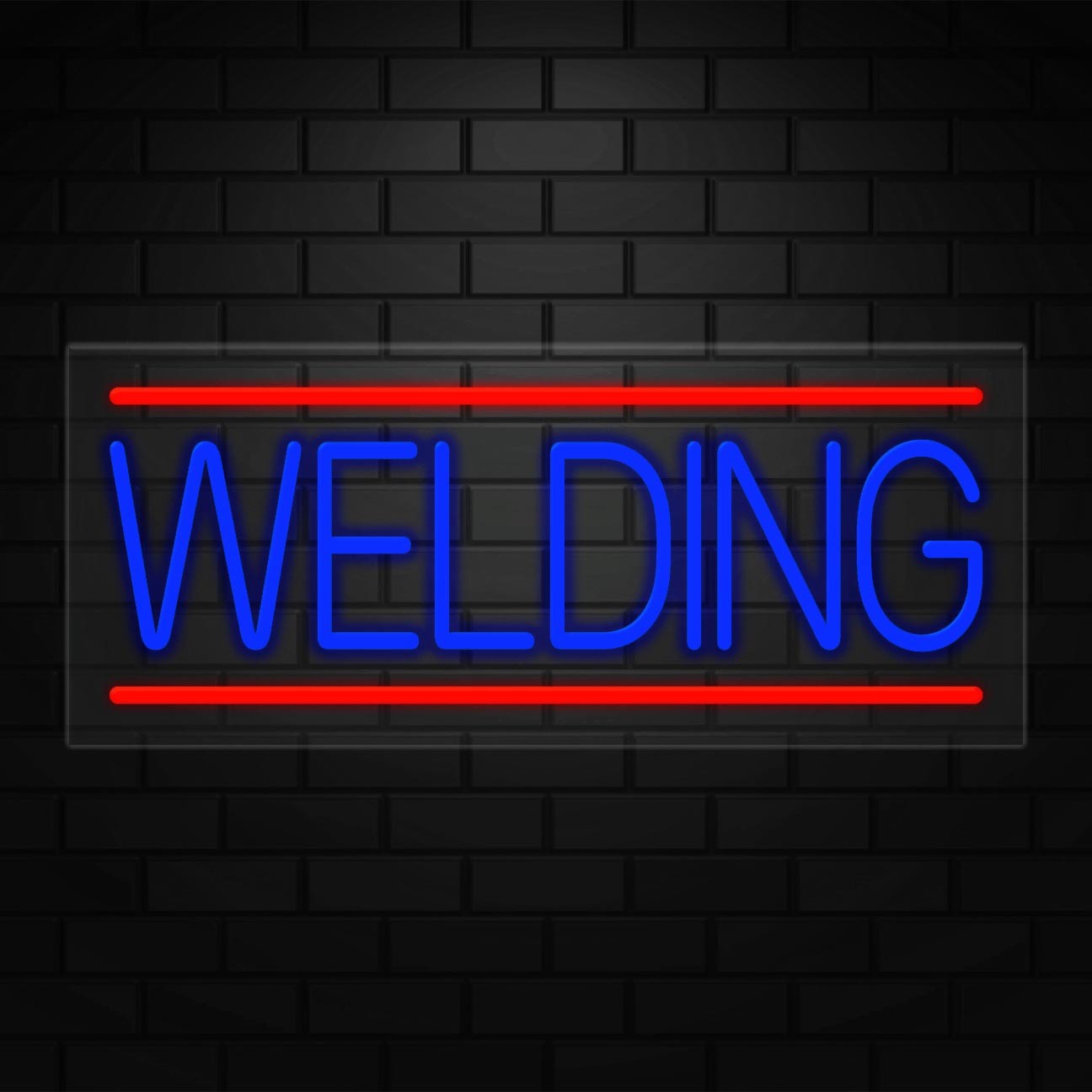Welding Neon Sign for Retail Displays | LED Flex Neon | 24″W x 10″H x 1″D