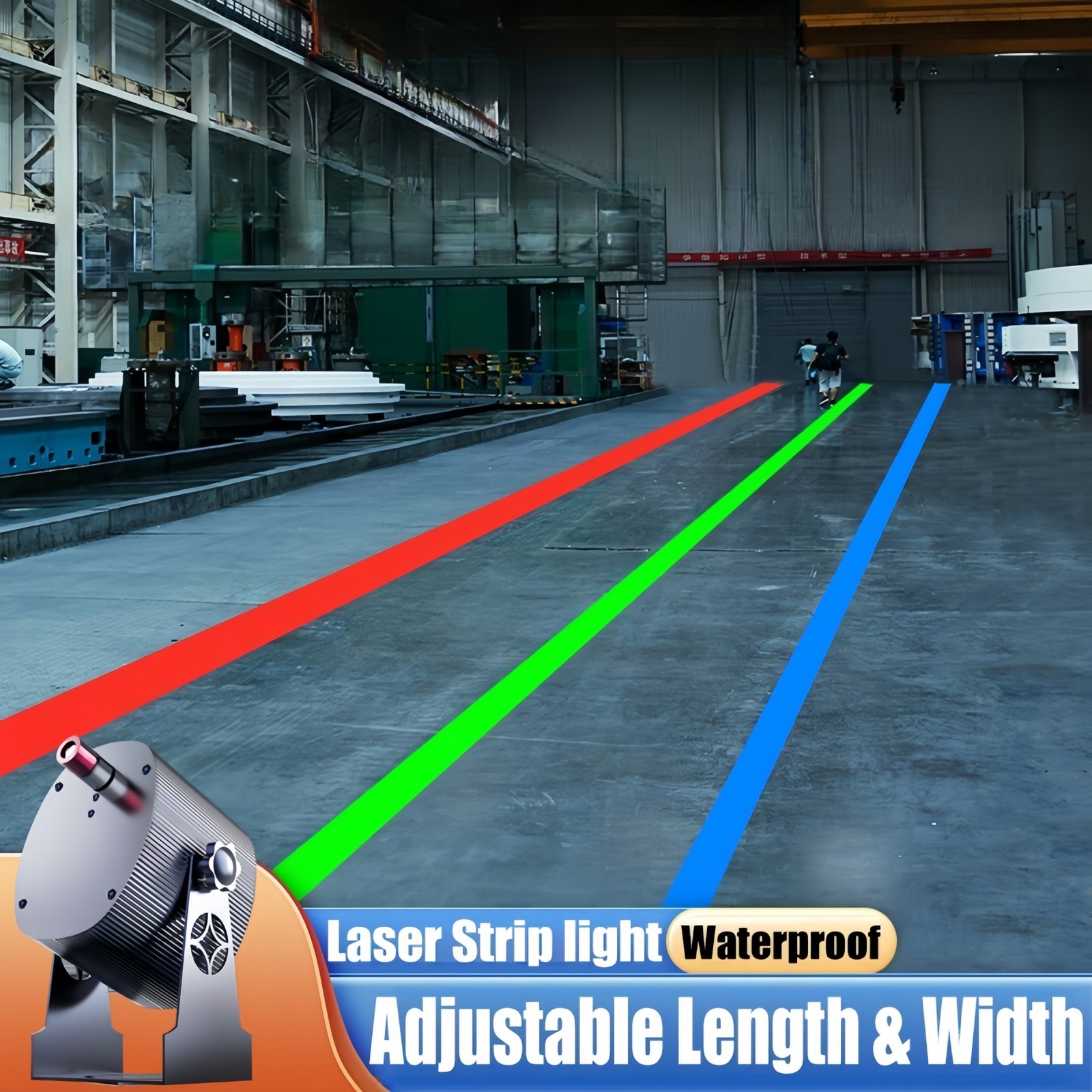 Industrial Safety Warning Straight Line Laser Light LED Linear Laser Projector