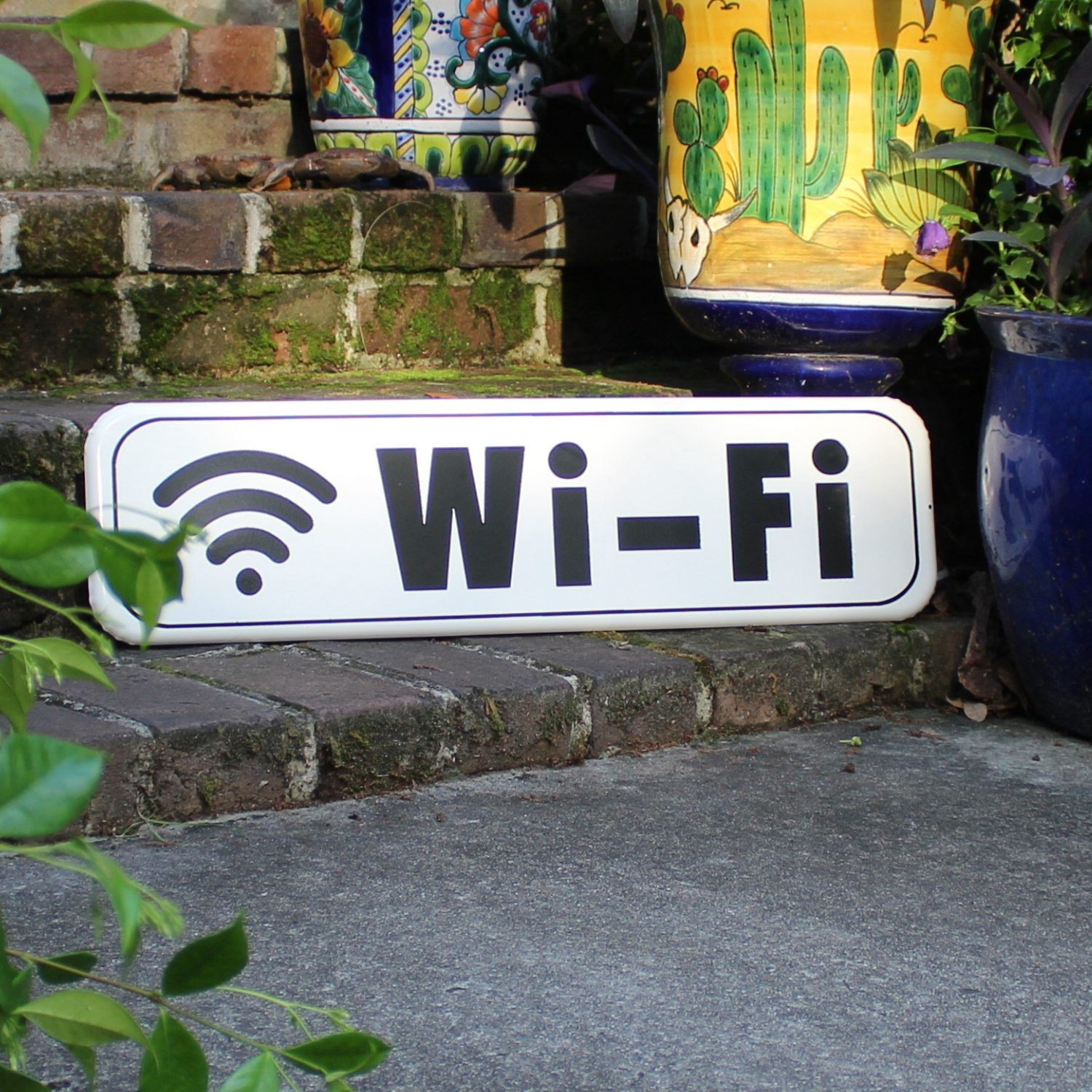 WIFI Metal Sign for Business – Office – Hotel – Restaurant – Coffee Shop 27 Inch