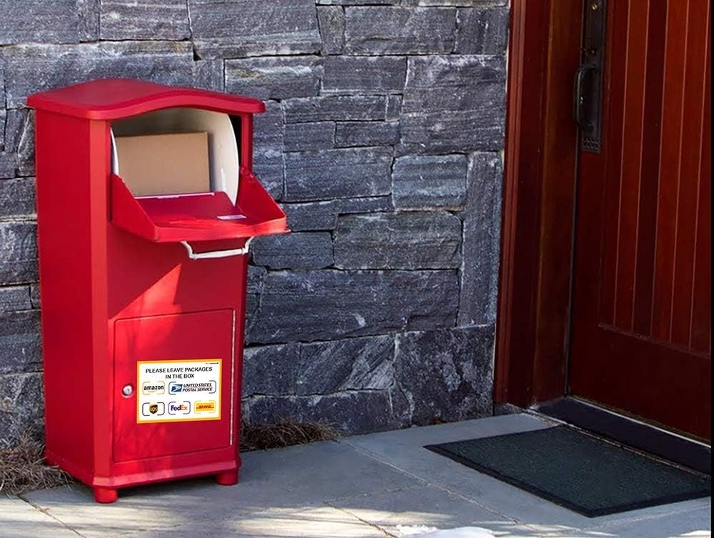 High-Visibility Package Delivery Sign for Home & Office – 2 Pack, 10 x 7 Inches