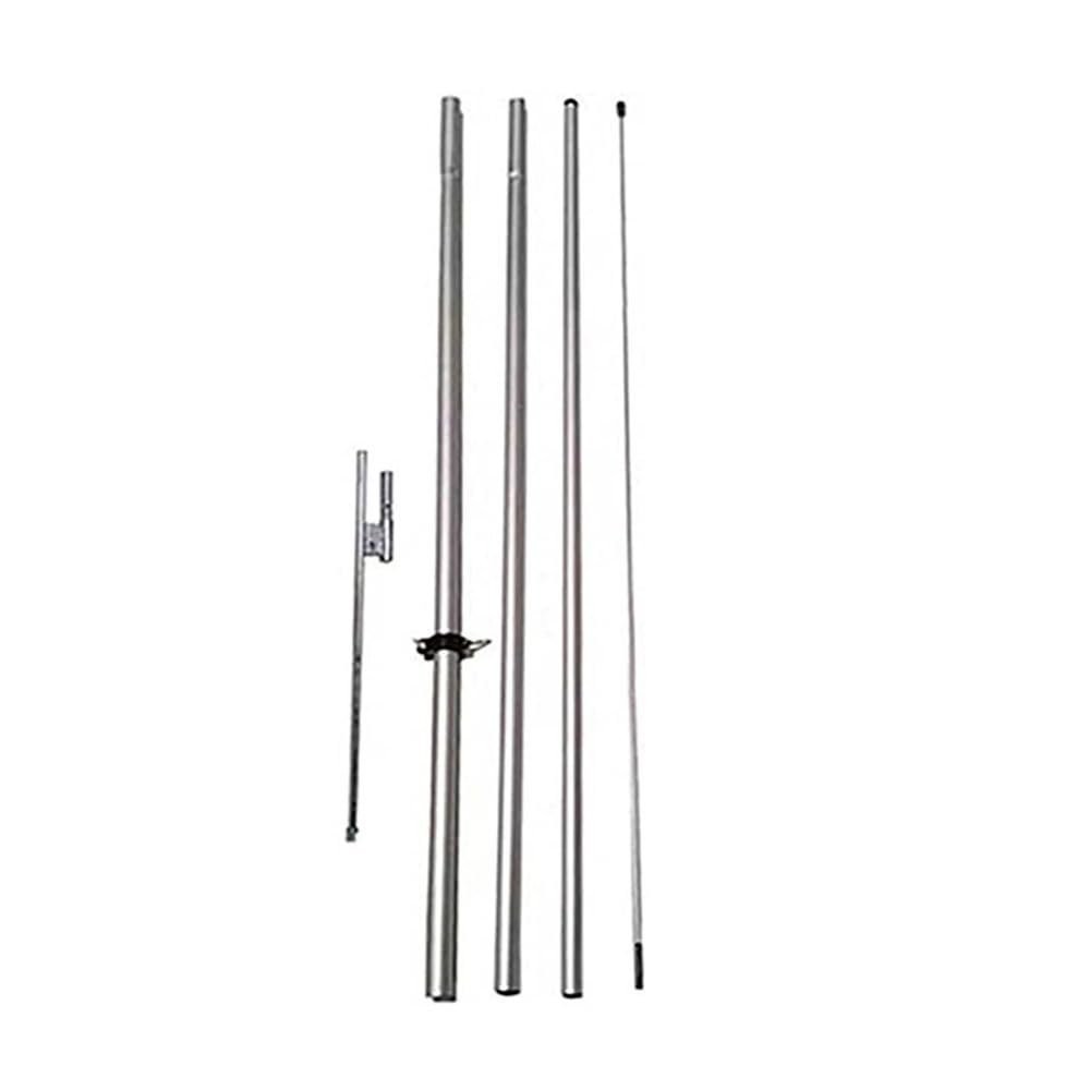 EASY PAWN Swooper Feather Flag with 15′ FT Pole Kit & Ground Spike – Outdoor…