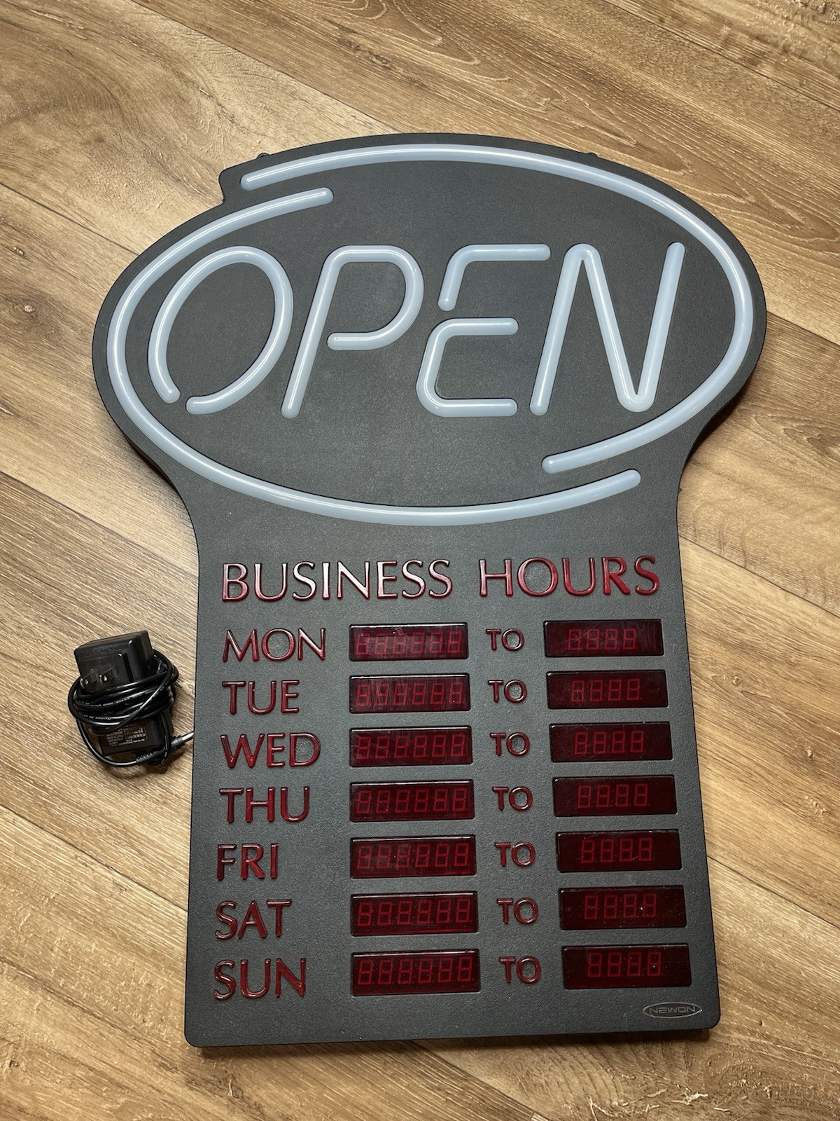 NEWON LED Light Up Open Sign
