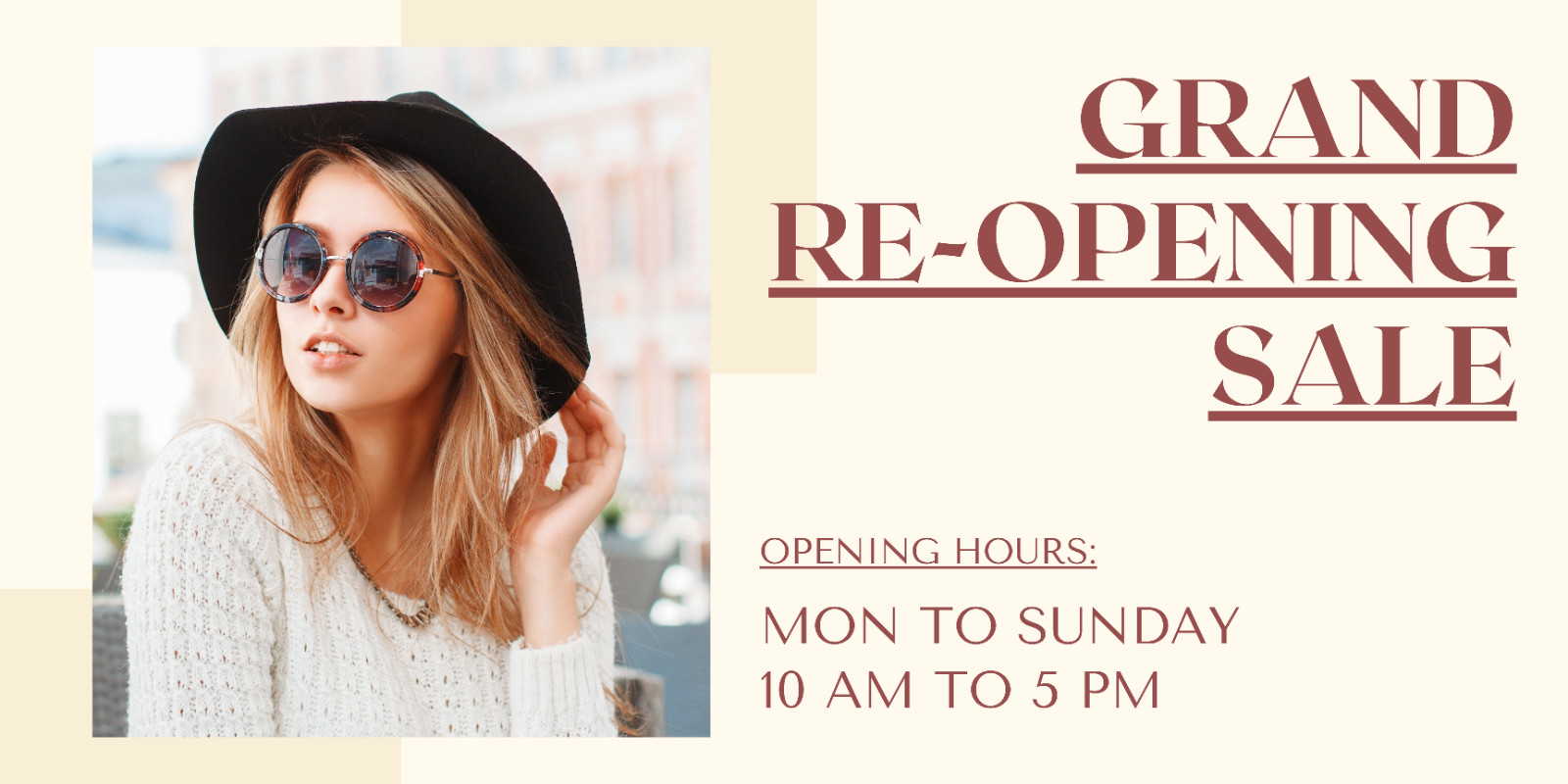 CUSTOM Re-Opening Vinyl Banners Sign from 3 ft x 6 ft w/Grommets