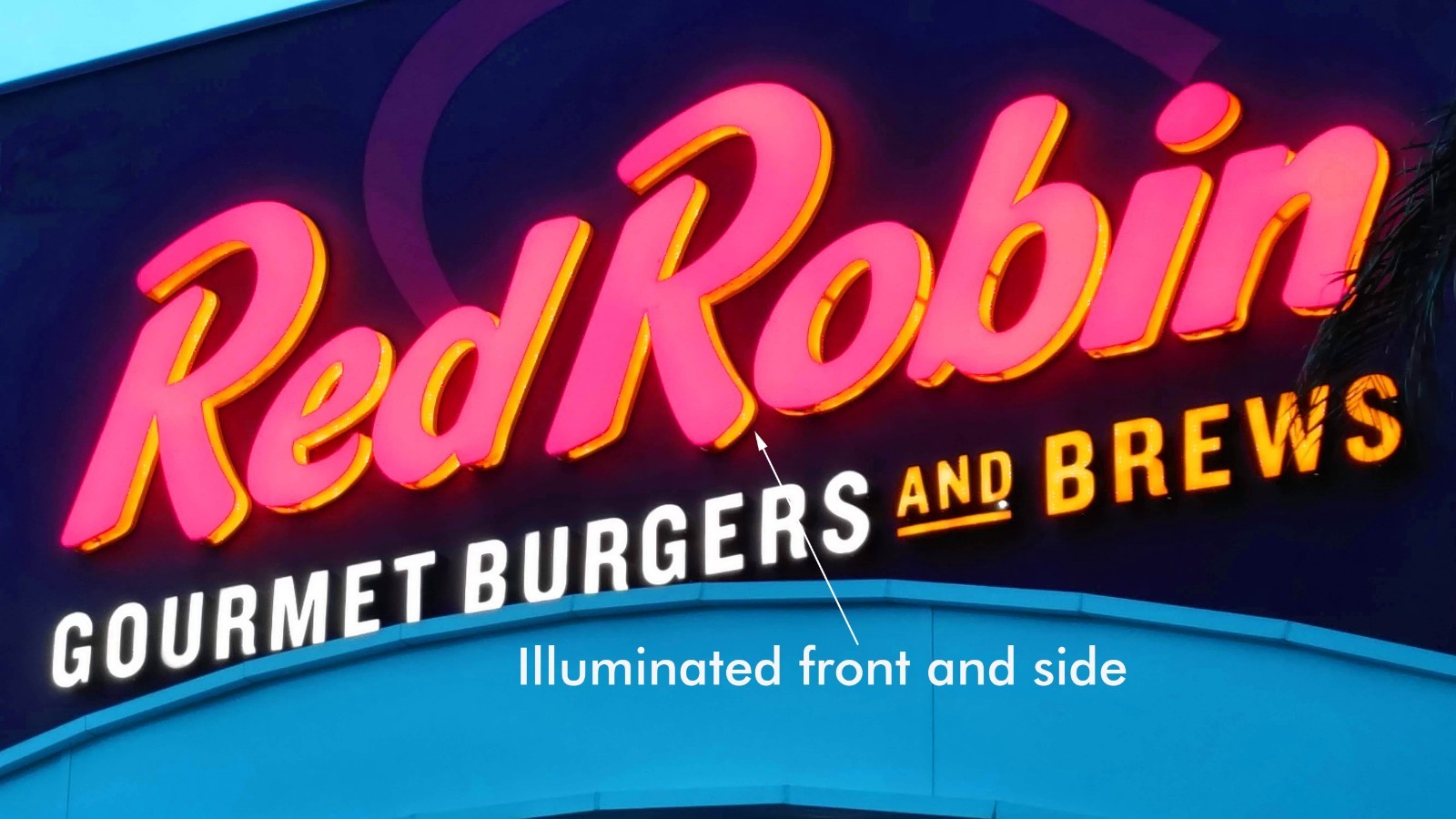 Custom Channel Letter Logo, Outdoor or Indoor Sign, Front Open, Easy Mount