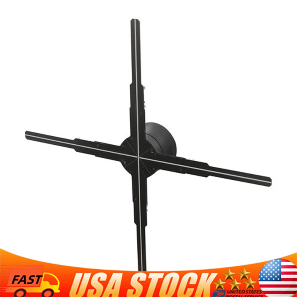 19.6in 3D Hologram Fan 552 LED 1600×552 Resolution Ratio with Remote,APP Control